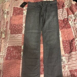 Emporio Armani Gray Straight Leg Jeans